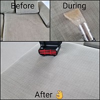 Plymouth upholstery cleaning by Nitro carpet cleaning