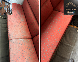 Nitro carpet and upholstery cleaning before photo